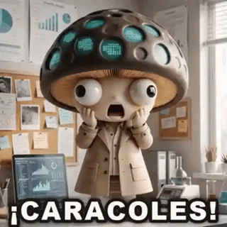 Sticker de Mycelium, Animated